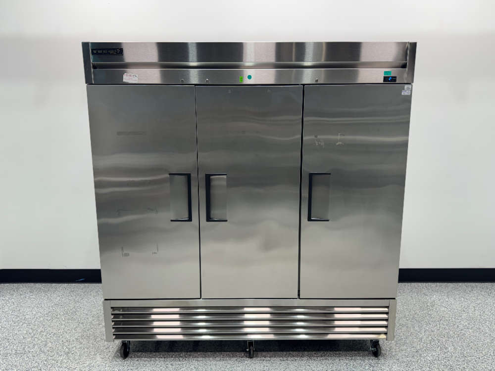Image of VWR Triple Door Stainless Steel Refrigerator